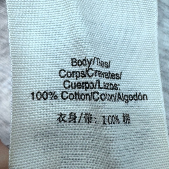 PURE DKNY HEATHER OATMEAL/GRAY OPEN FRONT DRAWSTRING HEM COTTON CARDIGAN - Picture 10 of 14